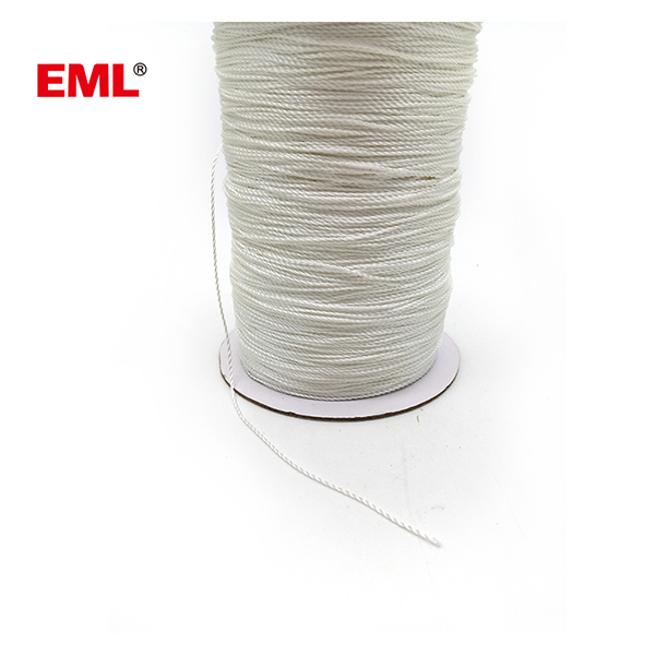 2x9 Twisted Natural White Polyester String