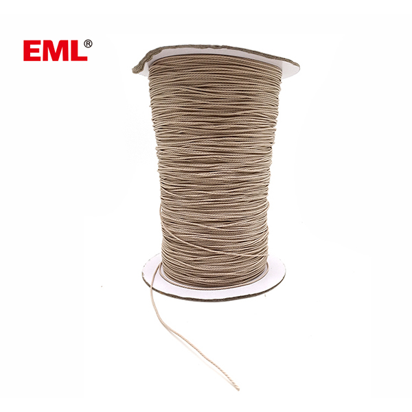 3x4 Twisted Natural White Waxed Cotton String
