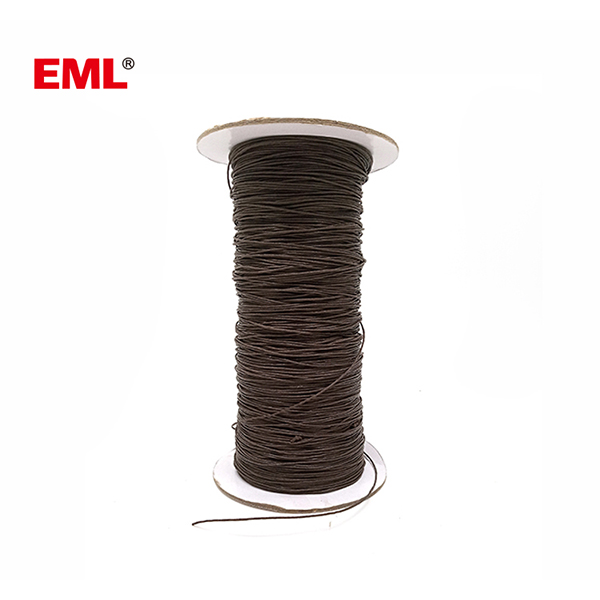 7 Strands Twisted Brown Waxed Cotton String