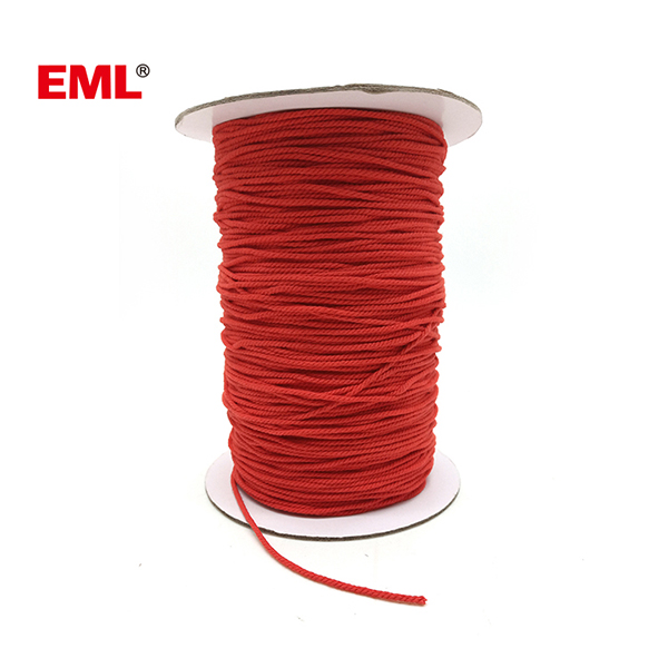 3x6 Twisted Red Cotton String
