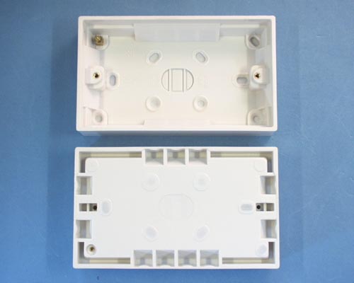 Twin Gang Pattress Box