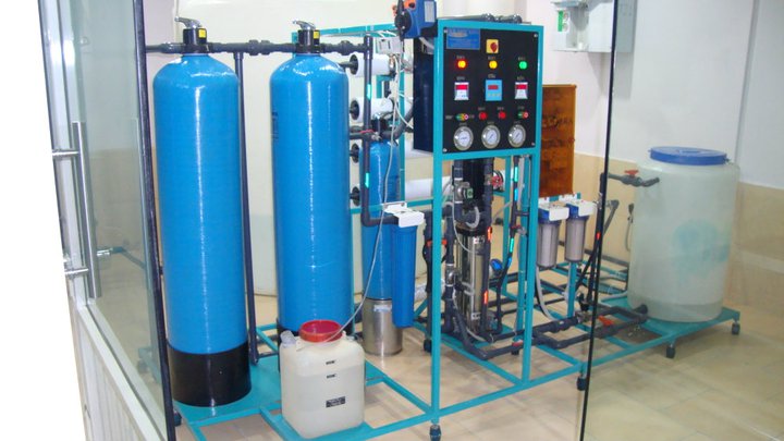 mineral water plant