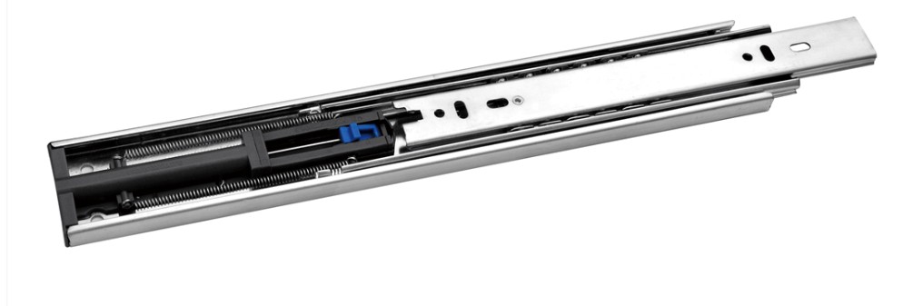 Hydraulic 3-fold Steel Ball Bearing Drawer Slide