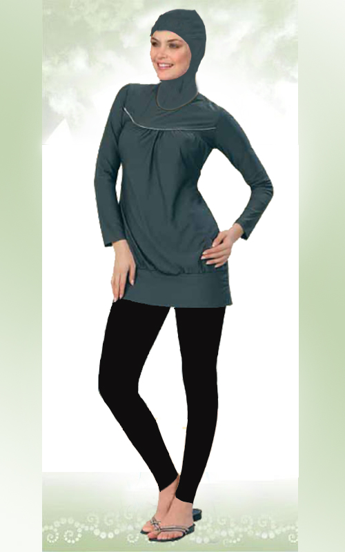 Sell Stylish women long-sleeve muslim swimsuits and swimwear