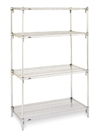 Chrome Wire Shelving