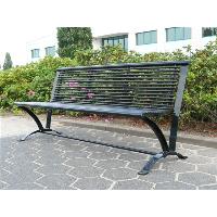Outdoor Steel Bench, Garden Bench, Park Bench, Street Bench, Bench Seating
