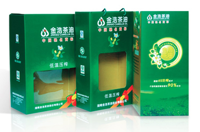 Jin Hao Tea Oil Gift Box Packaging