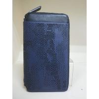 Genuine Leather Long Zip Wallet