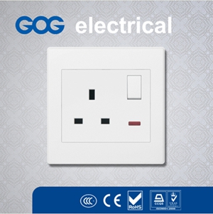 Top Quality Nice Design Mk Switch 13a Switched Socket With Indicator