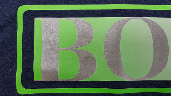 Gradation Printing on Reflective PU Film Transfer