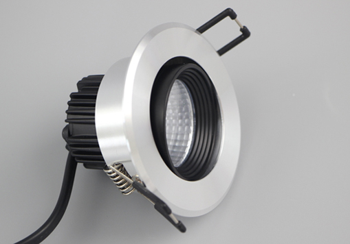 LED COB down light, led ceiling light high birghtness, high CRI, high stability, long life-span