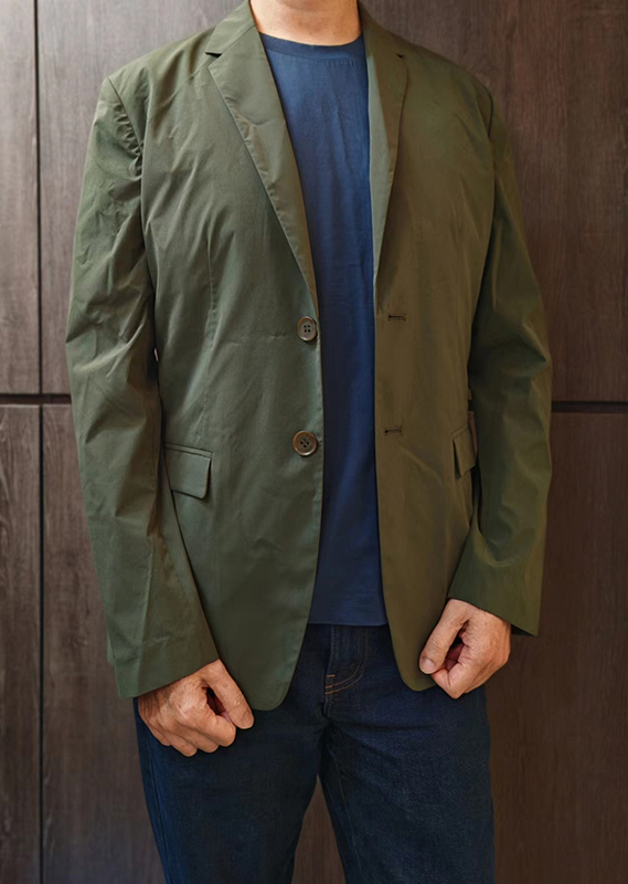 MEN 100% POLYESTER WOVEN BLAZER