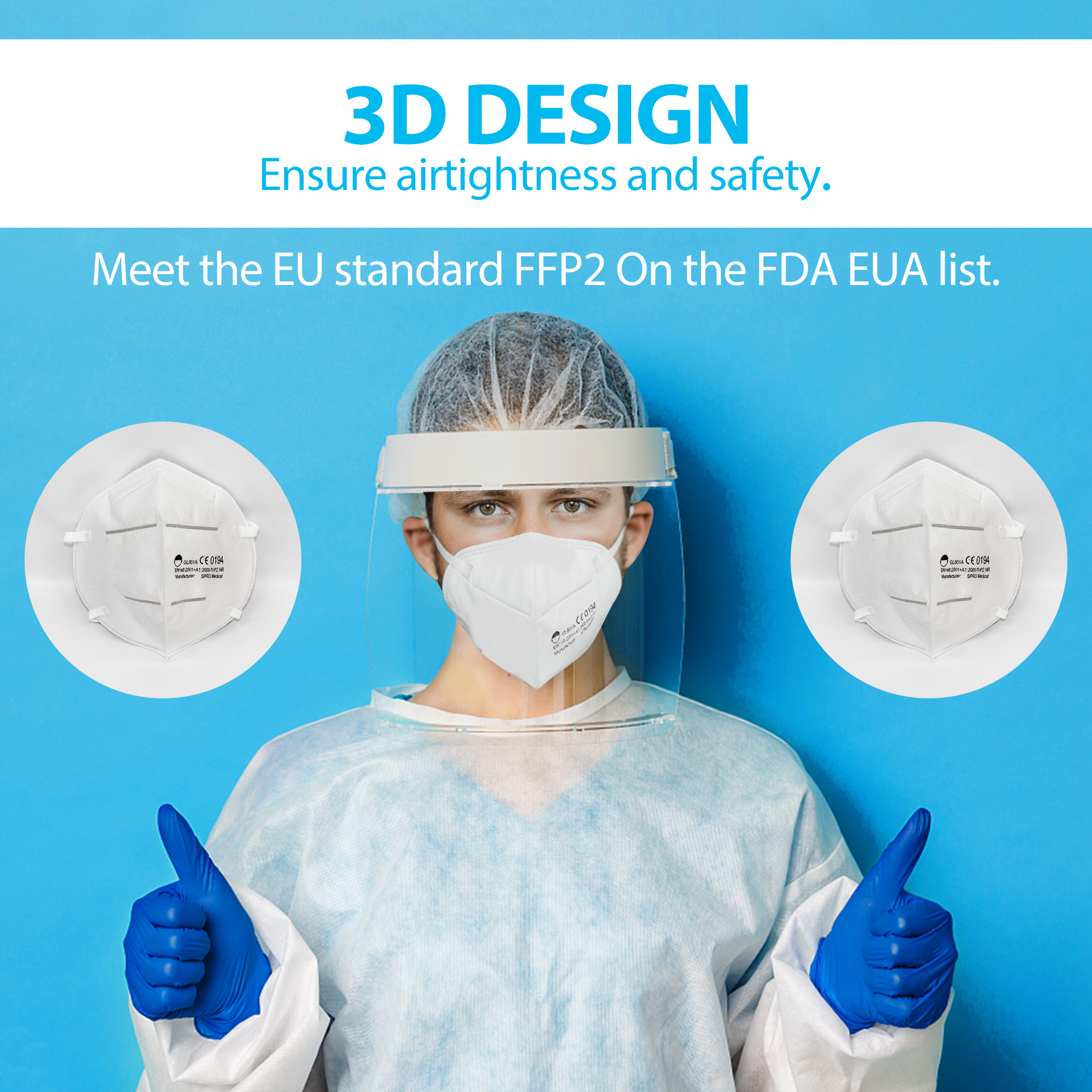 Sell Disposable Respiratore, GL001A