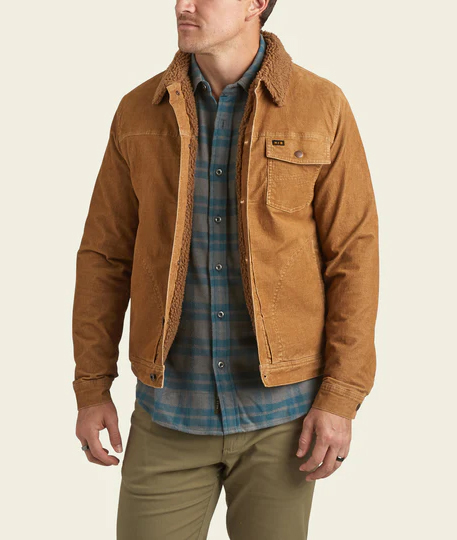 Washed Corduroy Sherpa Fleece Lining Jacket