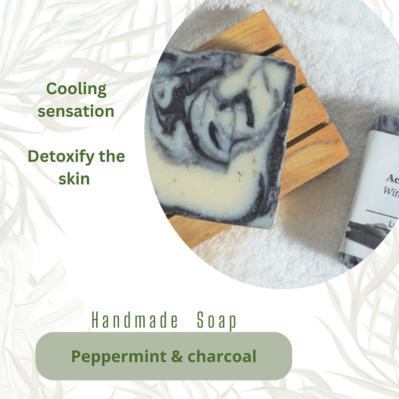 Pepermint and Charcoal Soap