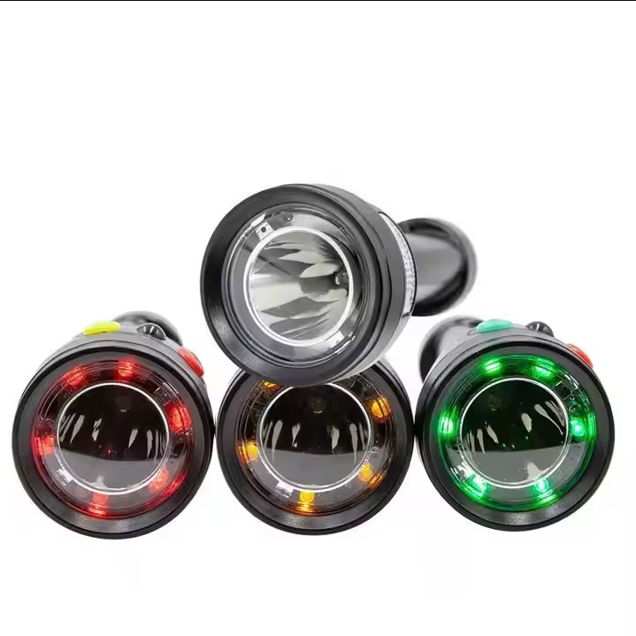 Multipurpose Portable 3 Color Chargeable Railway Signal Light