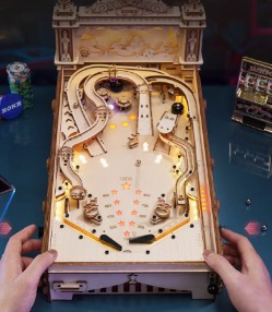 Beautiful Wooden Pinball