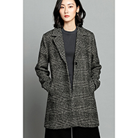 Gayle Chess Wool Coat
