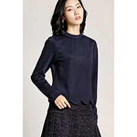 Ellie Petal Top - Blue