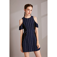 Lauren Blue Skinny Dress