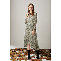 Clarissa Bishop Sleeves Dress