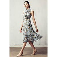 Murray Floral Printed Midi Dress