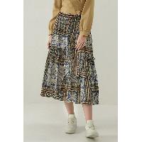 Haiden Asymmetric Ruffle Skirt