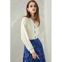 Haiden Boyfriend Shirt - White