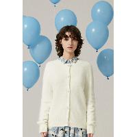 Nillam Angora Cardigan - White