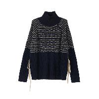 Naols Patchwork Sweater with Crossthread