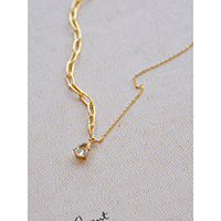 Cubic Zircronia Crystal Necklace