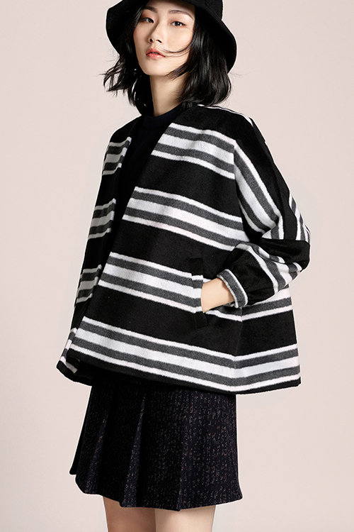 Hilda Zebra Coat