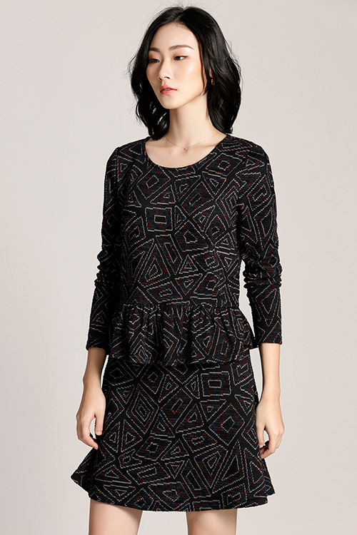 Nessa Ruffle Top/Nessa Circle Skirt