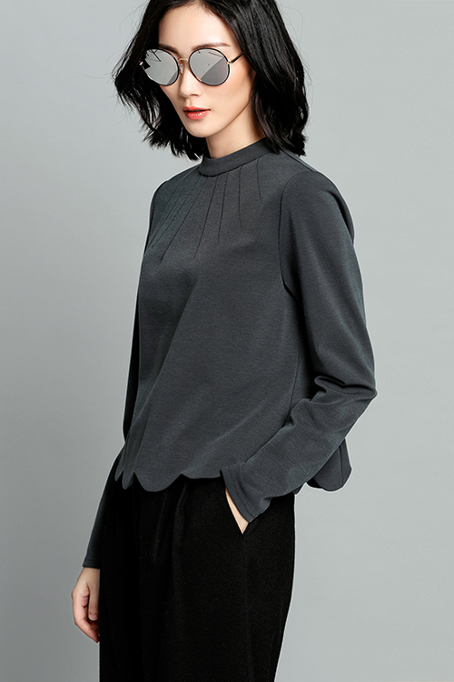 Ellie Petal Top - Green