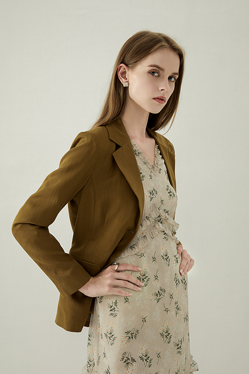 Daley Tencel Boyfriend Jacket