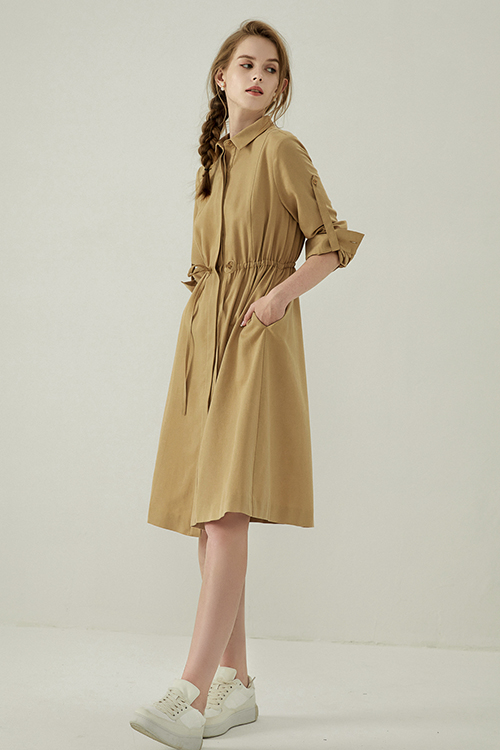 Courtney Trench-like Jacket Dress
