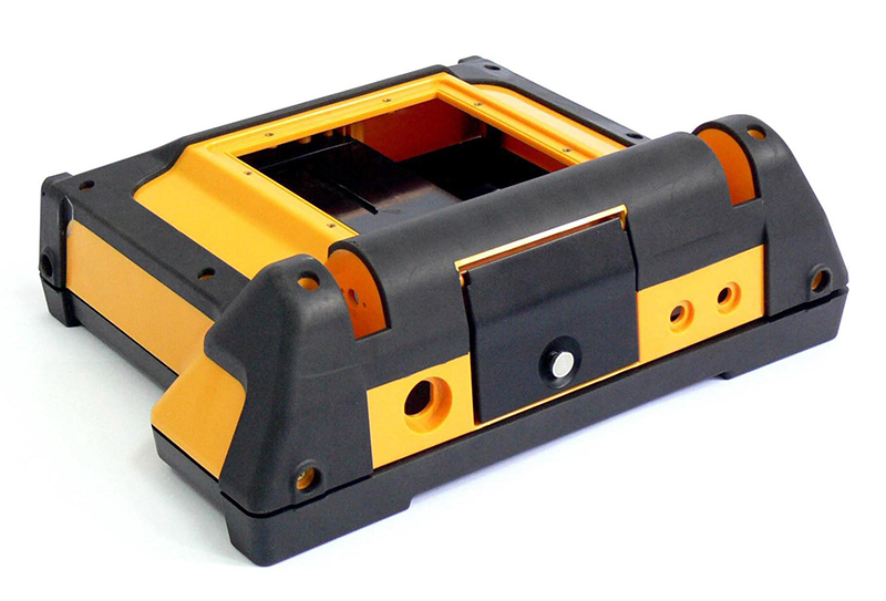 ABS+PC with TPE Overmould Casing
