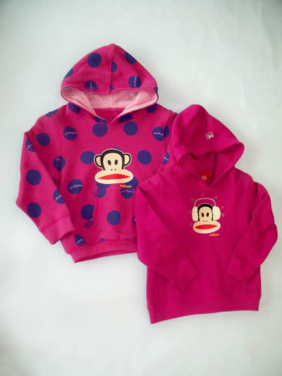 Girl's Pull Over Shirt with hood