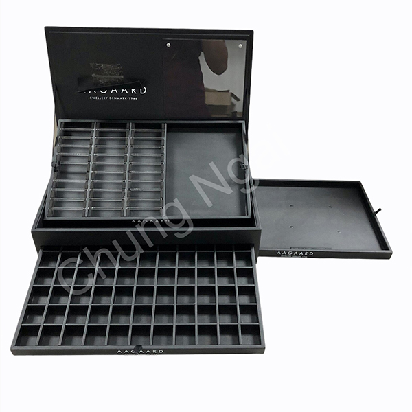Black Multipurpose Jewelry Box