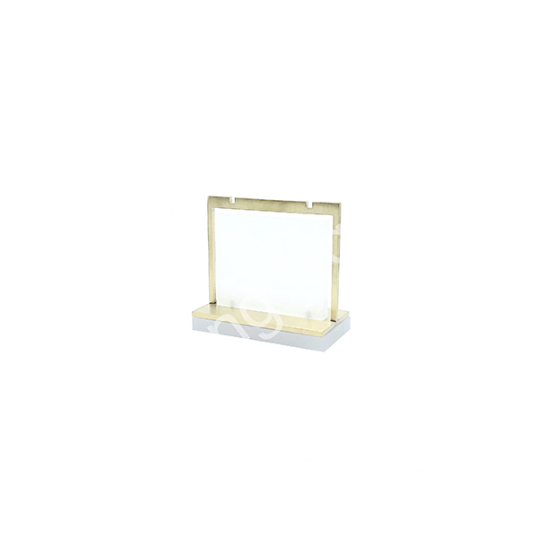 Gold Metal Necklace Display Stand