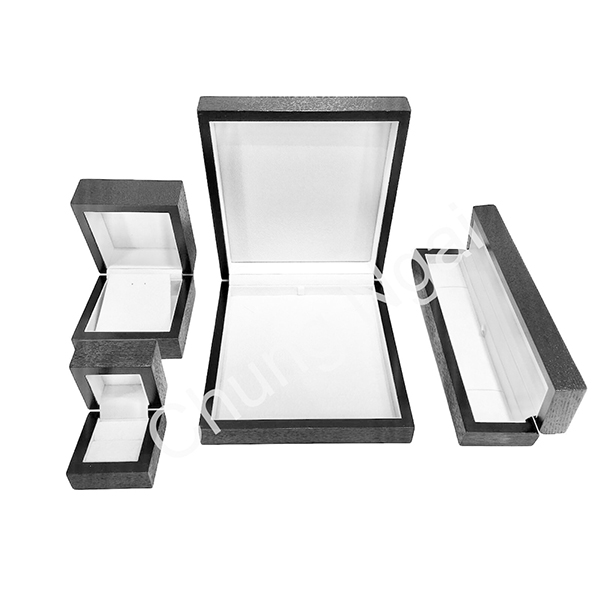 Black Wooden & White Jewelry Box Collection