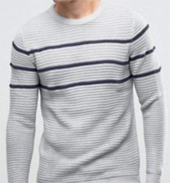 Men's Striped Pullover
