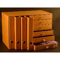 Folder Stand with Drawer