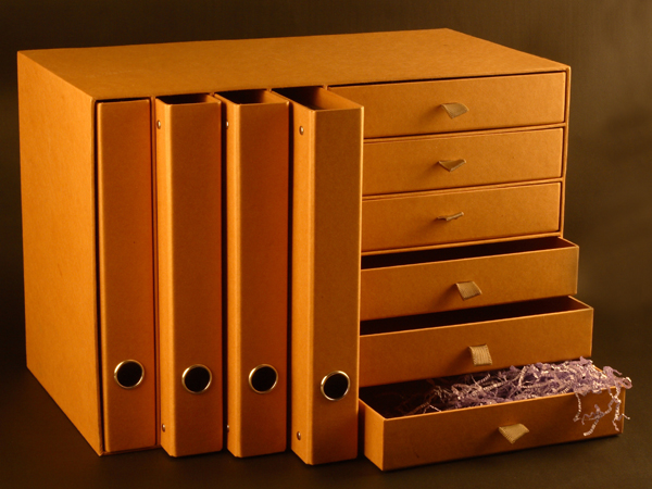 Folder Stand with Drawer