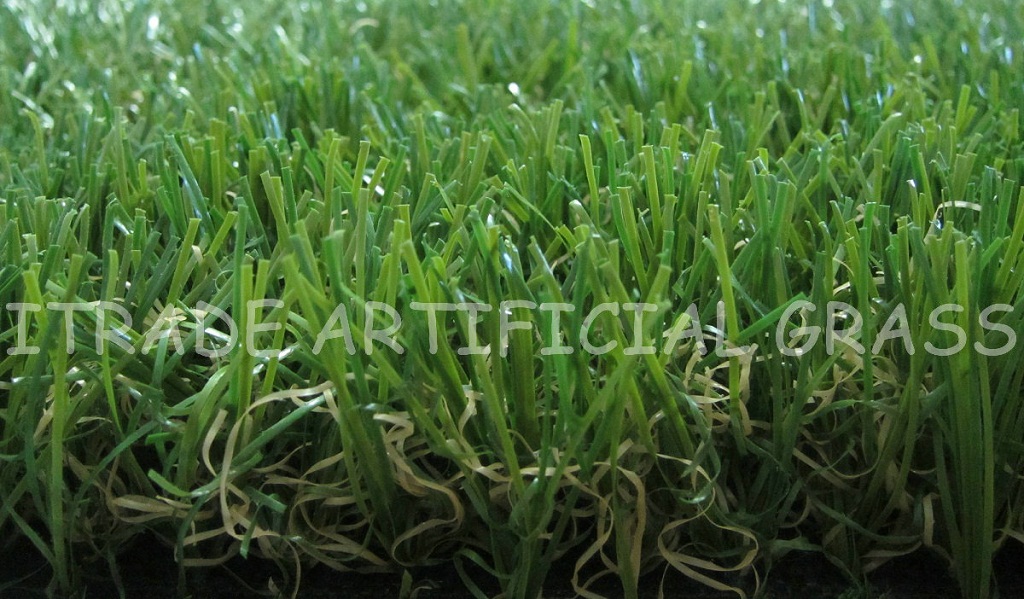 Hot Natural Looking Artificial Grass For Landscape Itzha3516pc
