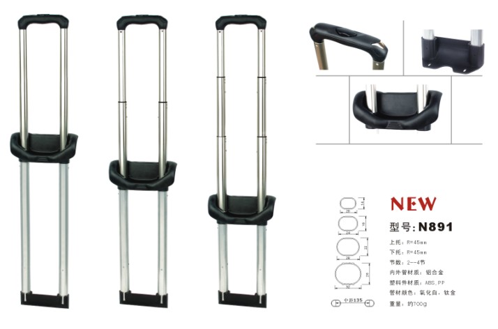 Luggage Handle And Wheel
