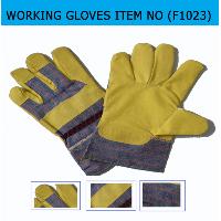 Sell PVC impregnated gloves (F1023)