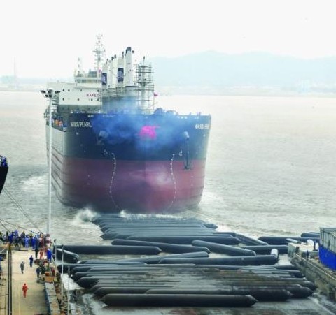 Ship Launching Airbag