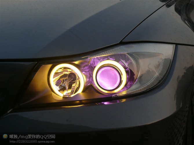 Popular Blue Angel Eyes Hid Projector Lens Light