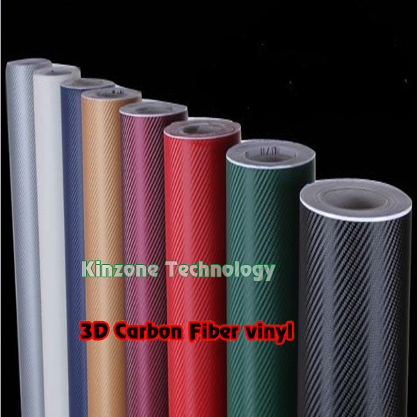 3d Carbon Fiber Vinyl For Car Wrap, Car Wrapping Film